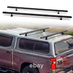 Truck Topper Roof Rack for Pickup Truck Cap, Heavy Duty Aluminum Camper 60