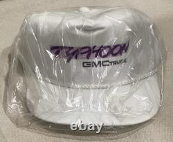 Typhoon'92 GMC Truck Vintage SnapBack Cap EXTREMELY RARE Embroidered Lettering