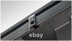 Ultimate BedRail Caps Factory witho Stake Holes 2-Piece Set, Black, Smooth