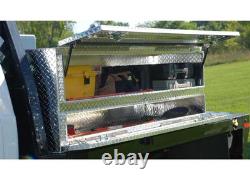 Unique Truck Accessories TB400-72 BRUTE 72 High Cap Flatbed Topsider withDoors