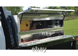 Unique Truck Accessories TB400-96D-BT BRUTE 96 High Cap Topsider withDoors Comm