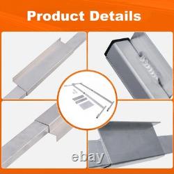 Universal Aluminum Truck Cap Topper Ladder Roof Rack for Pickup Camper Shell