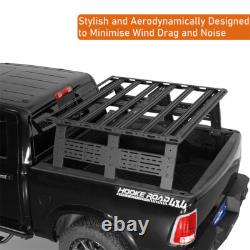 Universal Full-size Truck Bed Cap Platform Rack Trunk Bed Cargo Carrier Alum