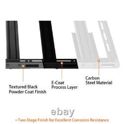Universal Full-size Truck Bed Cap Platform Rack Trunk Bed Cargo Carrier Alum
