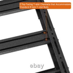 Universal Full-size Truck Bed Cap Platform Rack Trunk Bed Cargo Carrier Alum