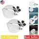 Upgrade Semi Truck Fuel Cap 2pk Locking Chrome Zinc Anti-theft Keys Included