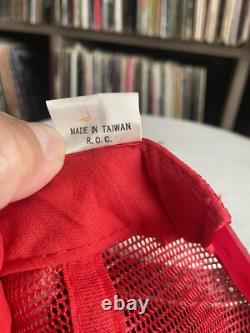 VINTAGE 80's Toyota Pickup Trucker Hat Cap Mens Snap Red Truck 22r Florence SC