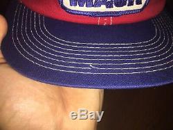 VTG 80s MACK TRUCK Buffalo Bull Dog Patch K-Brand K-Products Hat USA Made A