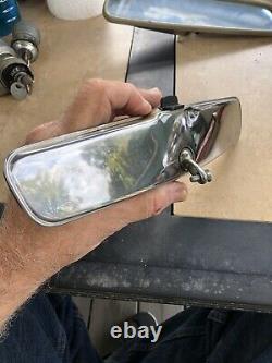 Vintage 60-72 original Delco Guide non glare chevy Rearview Mirror camaro