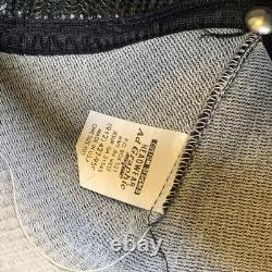 Vintage 80s Bald Eagle Trucker Hat NEW Yellow Trucking Harley AOP Fashion