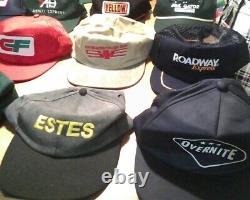 Vintage 90's Trucking Hat Collection Local Freight Lines Mesh Truckers