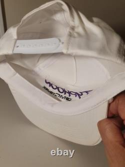 Vintage Hat TYPHOON GMC TRUCK 90's SnapBack Cap Genuine Young White Purple NOS