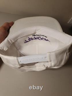 Vintage Hat TYPHOON GMC TRUCK 90's SnapBack Cap Genuine Young White Purple NOS