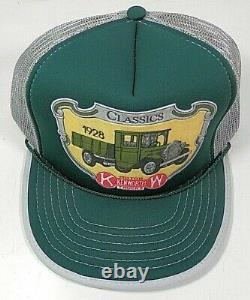 Vintage Kenworth Classics Truck Patch Trucker Hat Snapback Tonkin inc