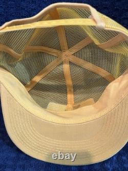 Vintage Mack Trucks USA Advertising K Brand Logo Snapback Trucker Retro Hat