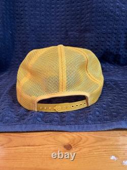 Vintage Mack Trucks USA Advertising K Brand Logo Snapback Trucker Retro Hat