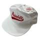Vintage Otto Peterbilt White Satin Trucker Hat Truck Driver Cap New Old Stock