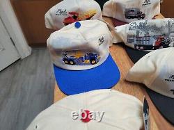 Vintage Rare Trucker Hat Lot Of 7 Mack Trucks K Products Made In USA NWT