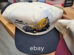 Vintage Rare Trucker Hat Lot Of 7 Mack Trucks K Products Made In USA NWT