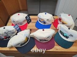Vintage Rare Trucker Hat Lot Of 7 Mack Trucks K Products Made In USA NWT