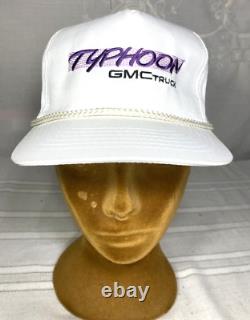 Vintage Young Hat NOS GMC Typhoon Truck SnapBack Cap