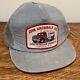 Vtg Esso John Archibald Mack Truck Snapback Corduroy Hat Cap Oil Mint With Tag