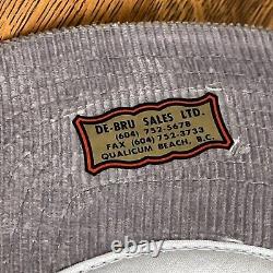 Vtg ESSO John Archibald Mack Truck Snapback Corduroy Hat Cap Oil MINT with Tag