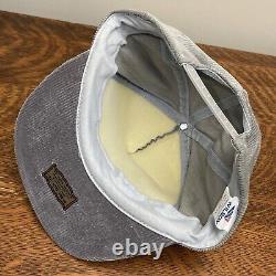 Vtg ESSO John Archibald Mack Truck Snapback Corduroy Hat Cap Oil MINT with Tag