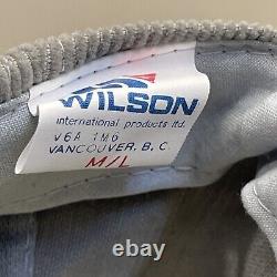 Vtg ESSO John Archibald Mack Truck Snapback Corduroy Hat Cap Oil MINT with Tag