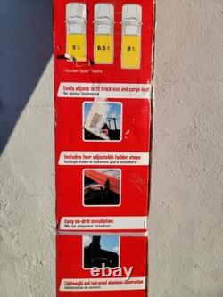 Weather Guard TR801-A 800 lbs. Load Cap. Black Universal Aluminum Truck Rack