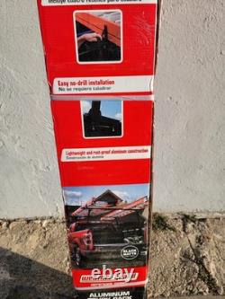 Weather Guard TR801-A 800 lbs. Load Cap. Black Universal Aluminum Truck Rack