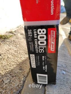 Weather Guard TR801-A 800 lbs. Load Cap. Black Universal Aluminum Truck Rack