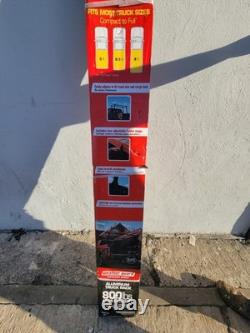 Weather Guard TR801-A 800 lbs. Load Cap. Black Universal Aluminum Truck Rack