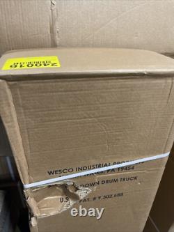 Wesco 240016 Drum Truck, 1000 Lb. Ld Cap, Unassembled New