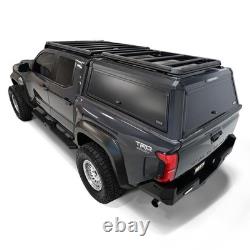 Westin 15-00145 EXP Mid-Size Truck Cap Roof Rack 45x55in Textured Black Aluminum Westin 15-00145 EXP Mid-Size Truck Cap Roof Rack 45x55in Textured Black Aluminum