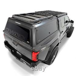 Westin 15-00145 EXP Mid-Size Truck Cap Roof Rack 45x55in Textured Black Aluminum