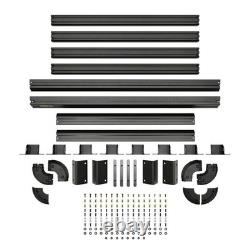 Westin 15-00145 EXP Mid-Size Truck Cap Roof Rack 45x55in Textured Black Aluminum