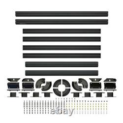 Westin 15-00145 EXP Mid-Size Truck Cap Roof Rack 45x55in Textured Black Aluminum