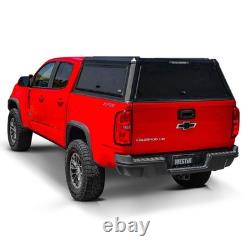 Westin Automotive 16-11015 EXP Truck Cap With Solid Front Glass Matte Black