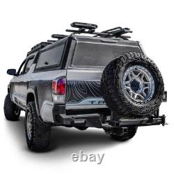 Westin Automotive 16-11065 EXP Truck Cap With Solid Front Glass Matte Black