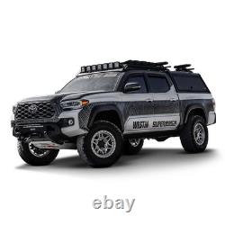 Westin Automotive 16-11065 EXP Truck Cap With Solid Front Glass Matte Black