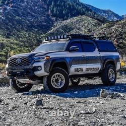 Westin Automotive 16-11065 EXP Truck Cap With Solid Front Glass Matte Black