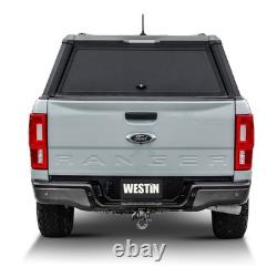 Westin Automotive 16-14025 EXP Truck Cap With Solid Front Glass Matte Black