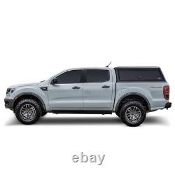 Westin Automotive 16-14025 EXP Truck Cap With Solid Front Glass Matte Black