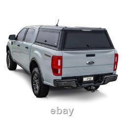 Westin Automotive 16-14025 EXP Truck Cap With Solid Front Glass Matte Black