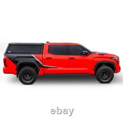 Westin Automotive 16-14155 EXP Truck Cap With Solid Front Glass Matte Black