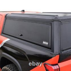 Westin Automotive 16-14155 EXP Truck Cap With Solid Front Glass Matte Black