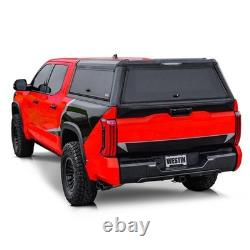Westin Automotive 16-14155 EXP Truck Cap With Solid Front Glass Matte Black