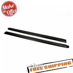 Westin Ribbed Bed Rail Caps witho Stake Holes for 99-06 Silverado/Sierra 8' Bed