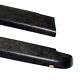 Westin Wade Truck Bed Rail Caps Black Smooth Finish Without Stake Holes For